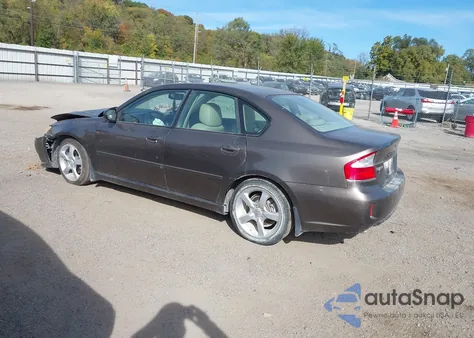 2008 Subaru Legacy 2.5I Limited z USA, uszkodzony, nr VIN 4S3BL626X87221967